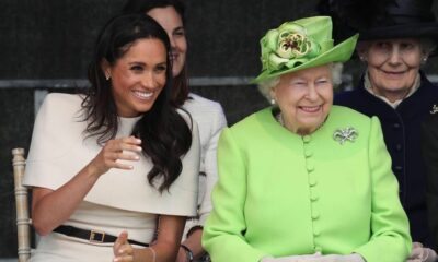 Meghan Markle gera polémica após fazer troça da vénia que fez à rainha Isabel II
