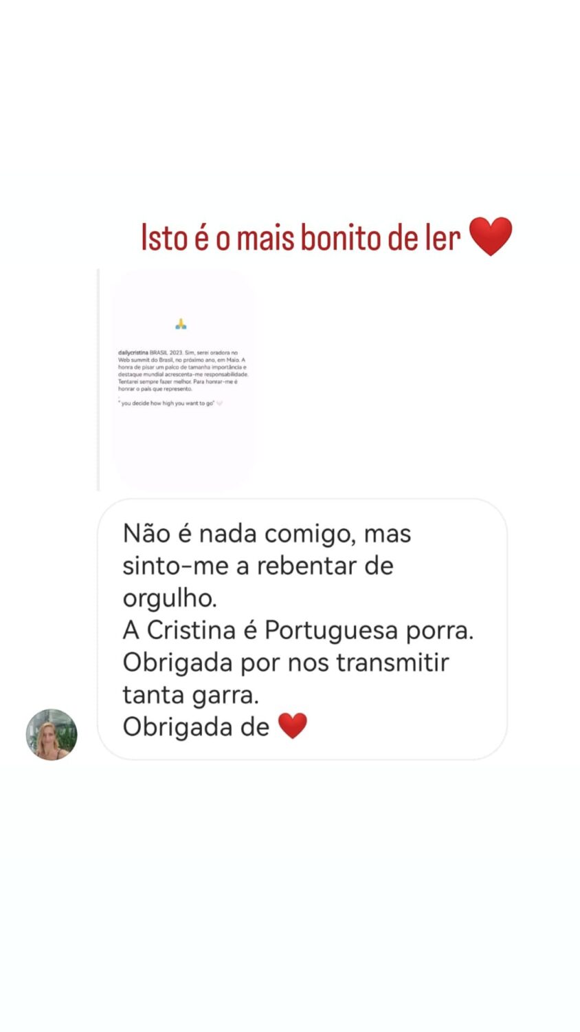 Após nova conquista, Cristina Ferreira recebe &#8216;rasgado&#8217; elogio: &#8220;Sinto-me a rebentar de orgulho. A Cristina é Portuguesa..&#8221;