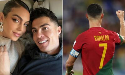 Em dia de jogo, Cristiano Ronaldo recebe declaração de amor de Georgina Rodríguez