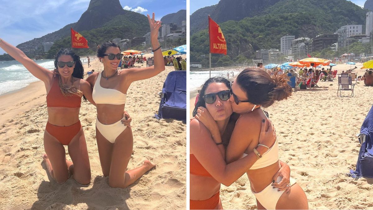 Maria Cerqueira Gomes declara-se a amiga durante viagem ao Brasil: &#8220;A Sara é para a vida&#8230;&#8221;