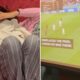 Vídeo: Sara Sampaio com os nervos à flor da pele a assistir ao jogo da Seleção Nacional