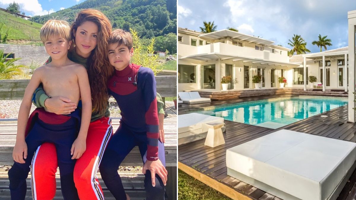 Em imagens. A incrível mansão em Miami onde Shakira vai viver com os filhos