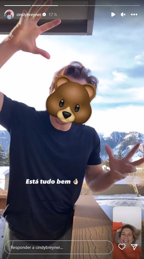 Grande susto! Tiago Felizardo vive momento de tensão com urso &#8220;gigante&#8221;: “Ia sendo comido vivo…”
