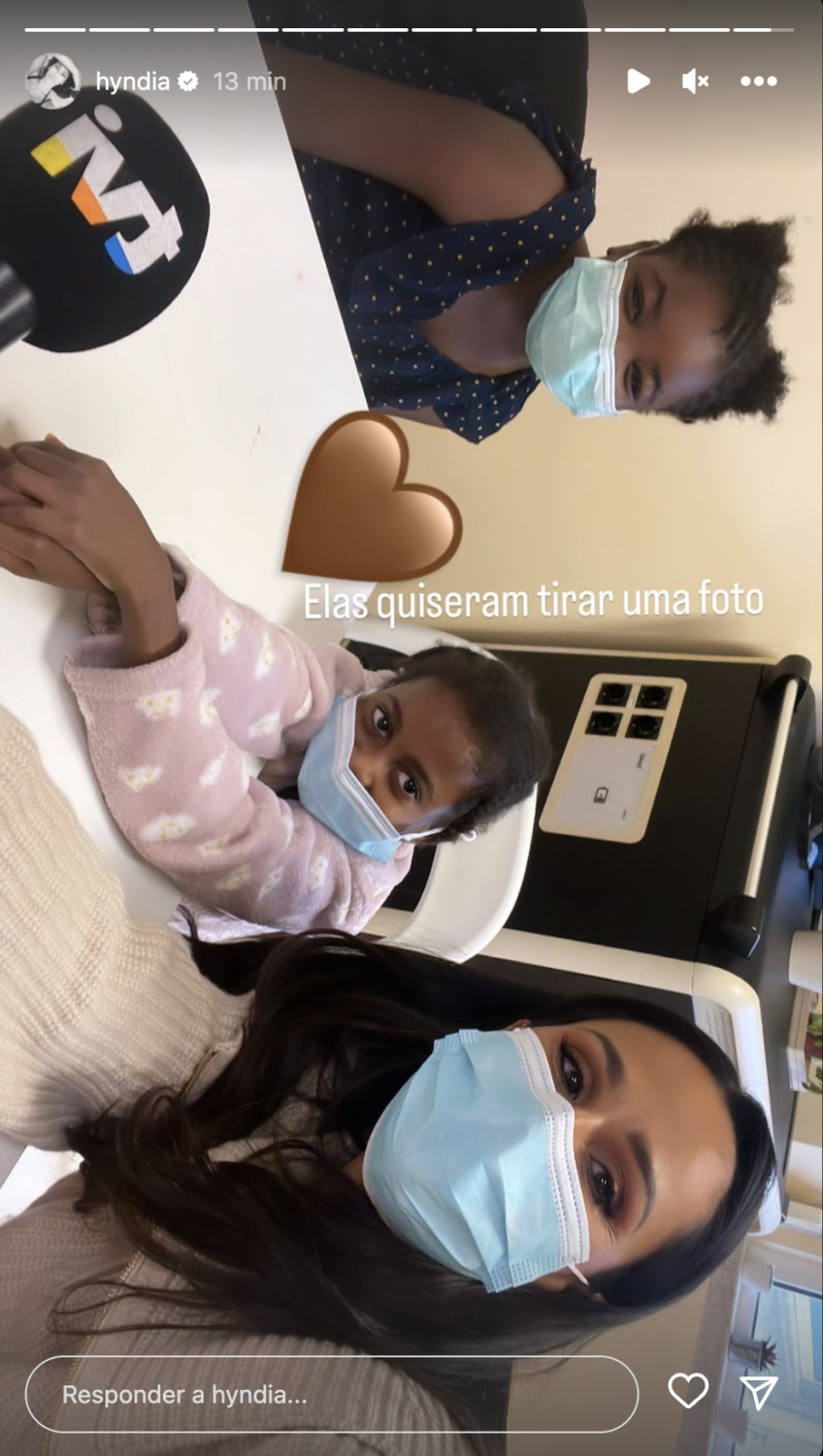 Rita Pereira visita crianças hospitalizadas e admite: &#8220;Fico mesmo mesmo muito feliz de fazer isto&#8230;&#8221;