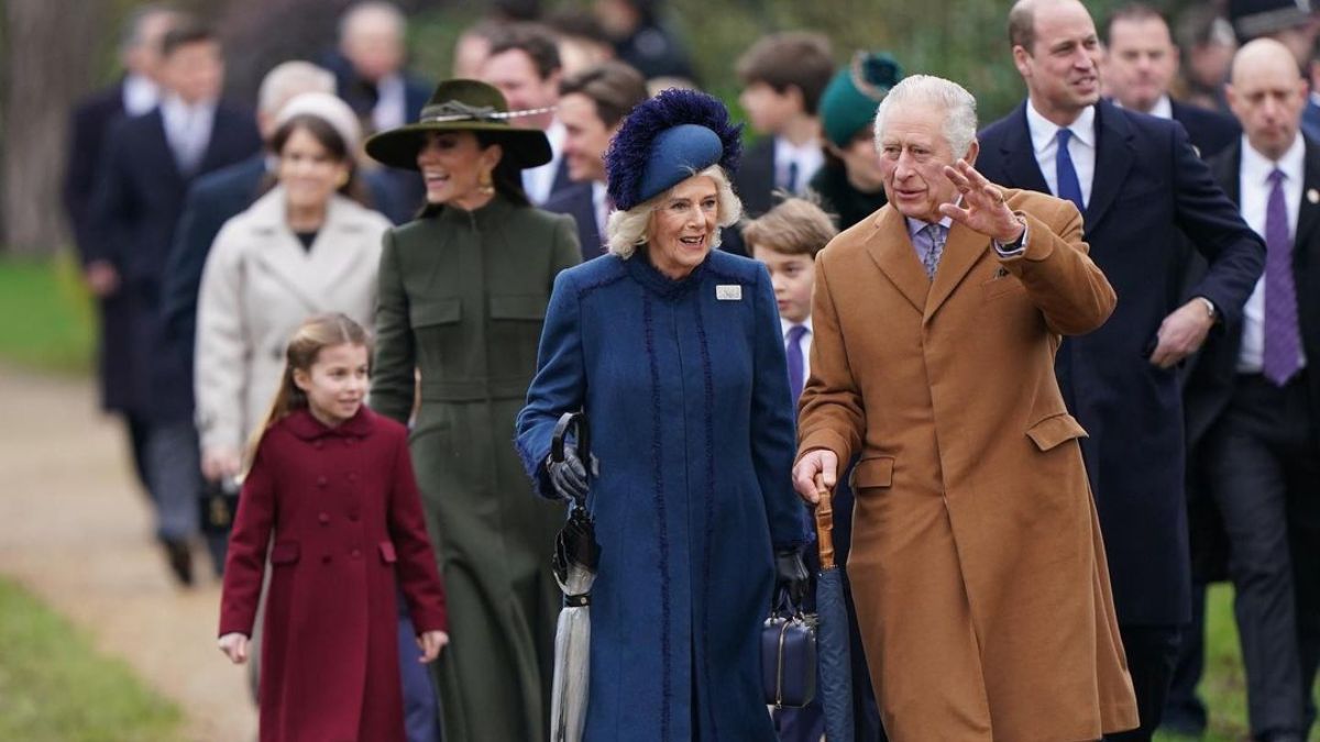 Família real reúne-se em peso no primeiro Natal após a morte de Isabel II