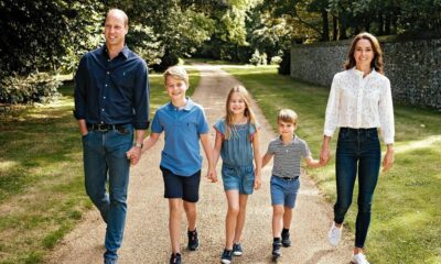 Que amor! Casa Real divulga imagens nunca antes vistas da princesa Kate com os filhos