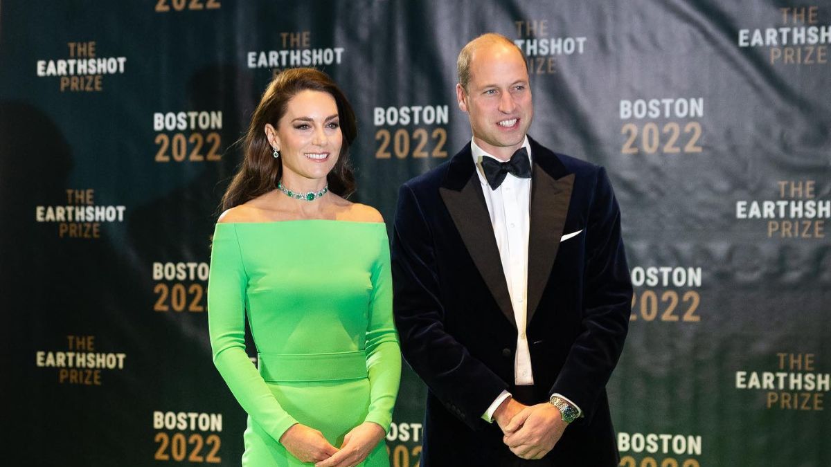 Kate Middleton e o arrojado vestido verde que foi alugado numa plataforma online