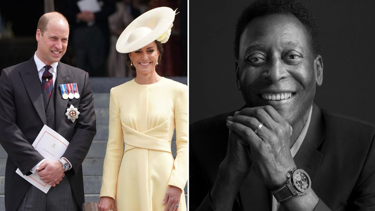 Kate Middleton e príncipe William prestam homenagem a Pelé: &#8220;Verdadeiro ícone&#8221;