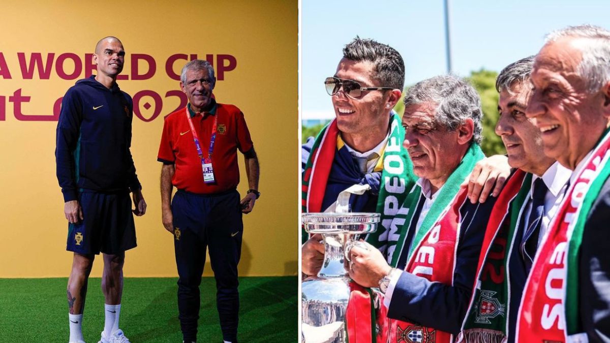 Gratidão! Pepe deixa mensagem a Fernando Santos e colhe elogios: &#8220;Isto sim, é um comportamento de capitão 👏&#8221;