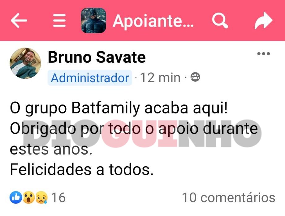 Danado! Bruno Savate toma atitude drástica após gala do Big Brother: &#8220;Acaba aqui&#8230;&#8221;