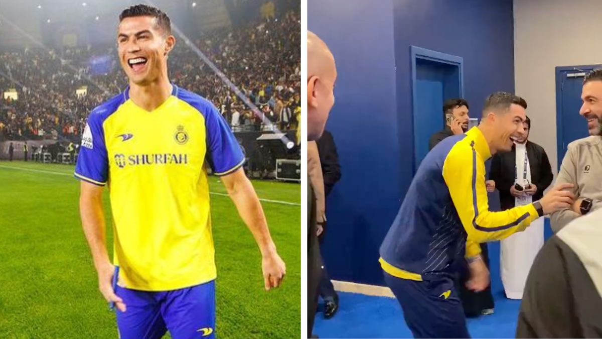 A falar da EMEL? Cristiano Ronaldo conta história &#8216;hilariante&#8217; momentos antes do jogo do Al Nassr