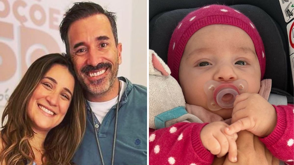 Marco Horácio partilha registo ternurento ao lado da filha bebé e brinca: &#8220;Graças a Deus, saiu à mãe&#8230;&#8221;