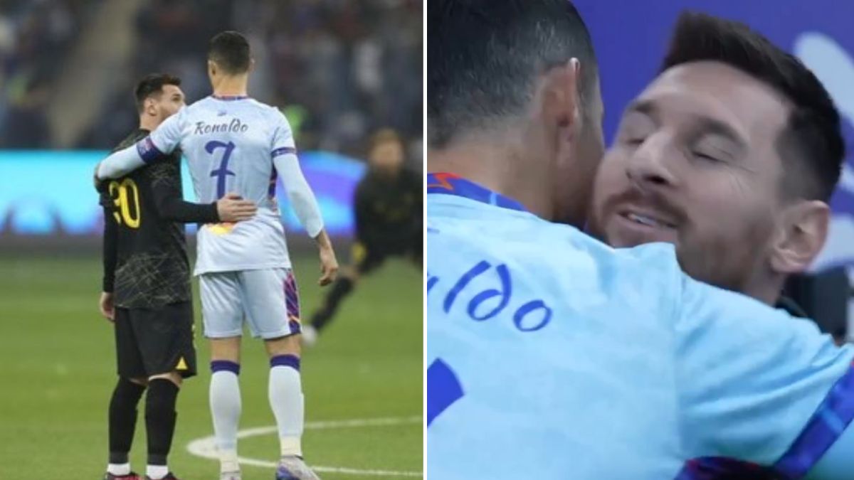 Respeito! Lionel Messi partilha reencontro (e abraço) com Cristiano Ronaldo