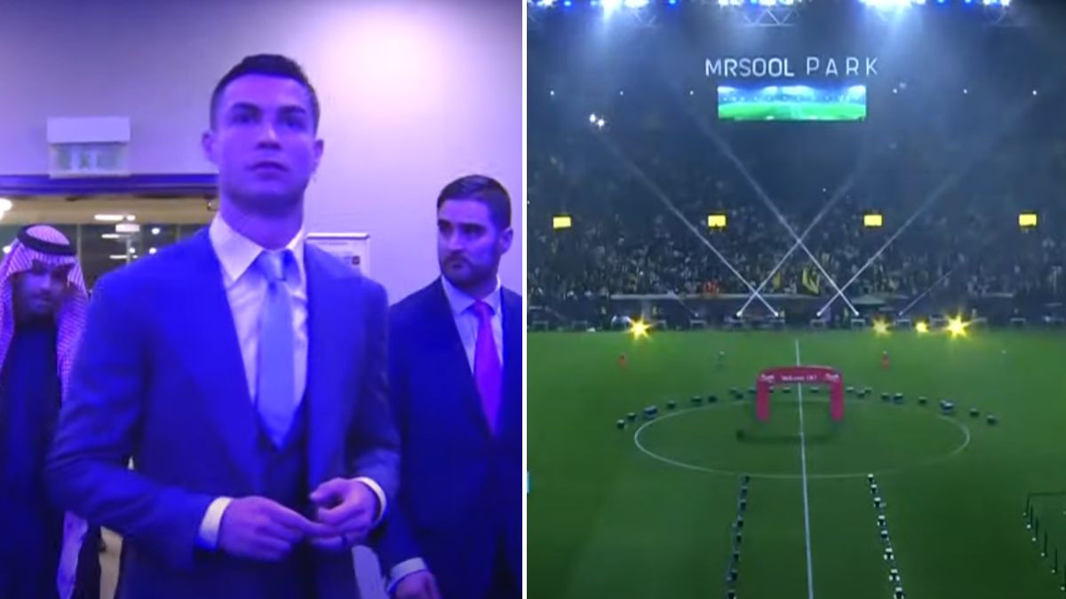 Cristiano Ronaldo apresentado com &#8220;estádio cheio&#8221;. Veja a transmissão em direto