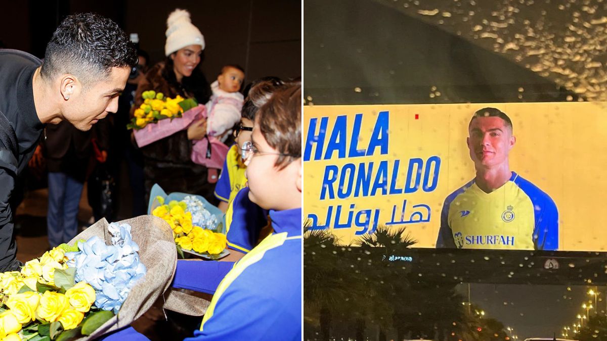 Cristiano Ronaldo recebido &#8220;como um Rei&#8221; nas &#8220;Arábias&#8221;. Veja as imagens