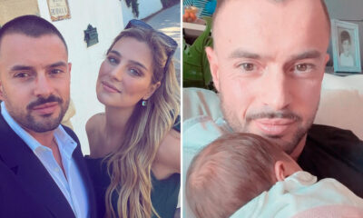 Pai babado! Marco Costa (quase) mostra o rosto da filha em nova foto: &#8220;Sou completamente apaixonado&#8230;&#8221;