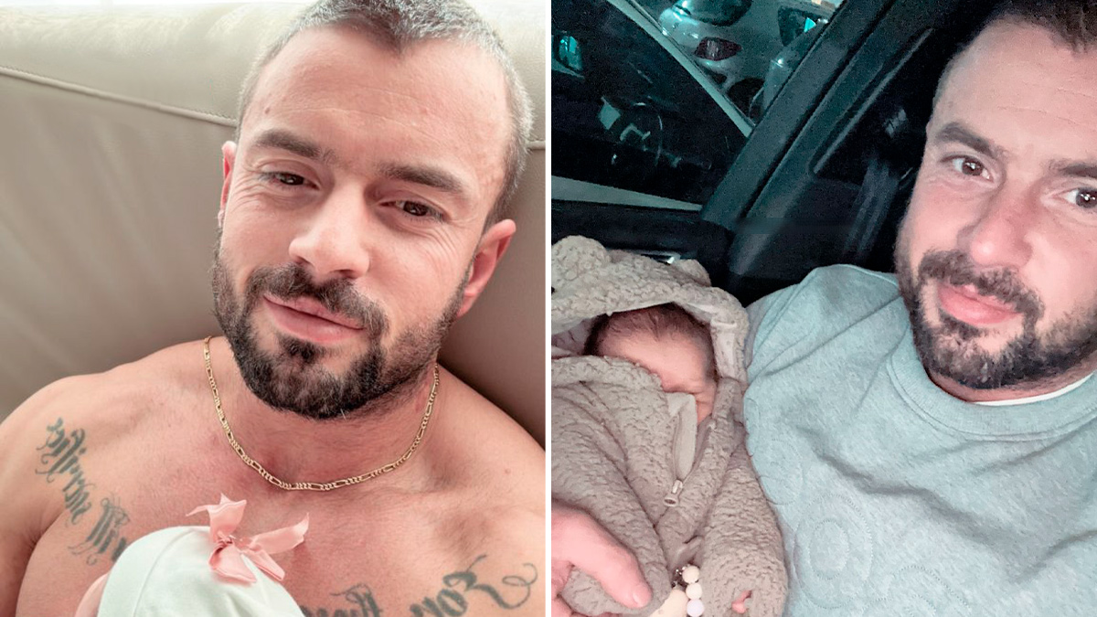Que amor! Marco Costa revela nova foto com a filha e assume: &#8220;Sou o pai mais babado do mundo&#8230;&#8221;