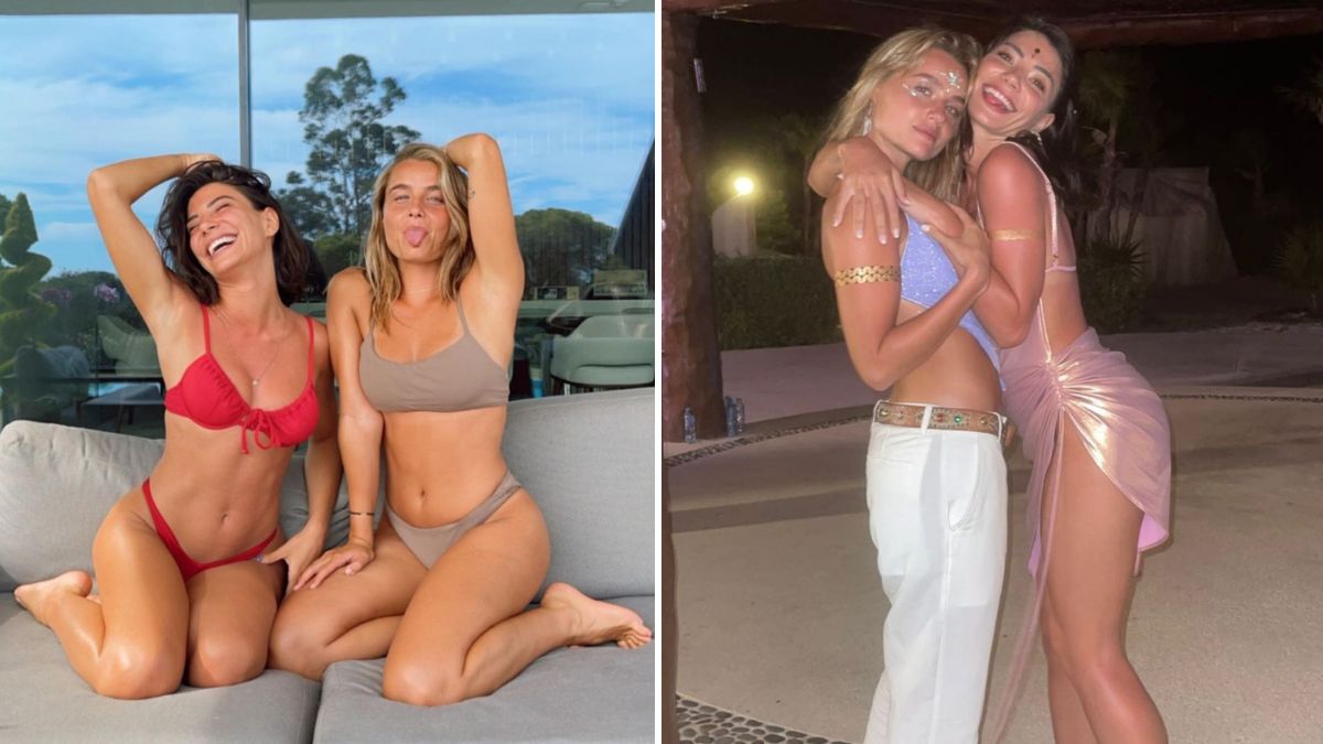 As duas a fazer topless! Carolina Carvalho partilha &#8216;tesourinho&#8217; com Kelly Bailey