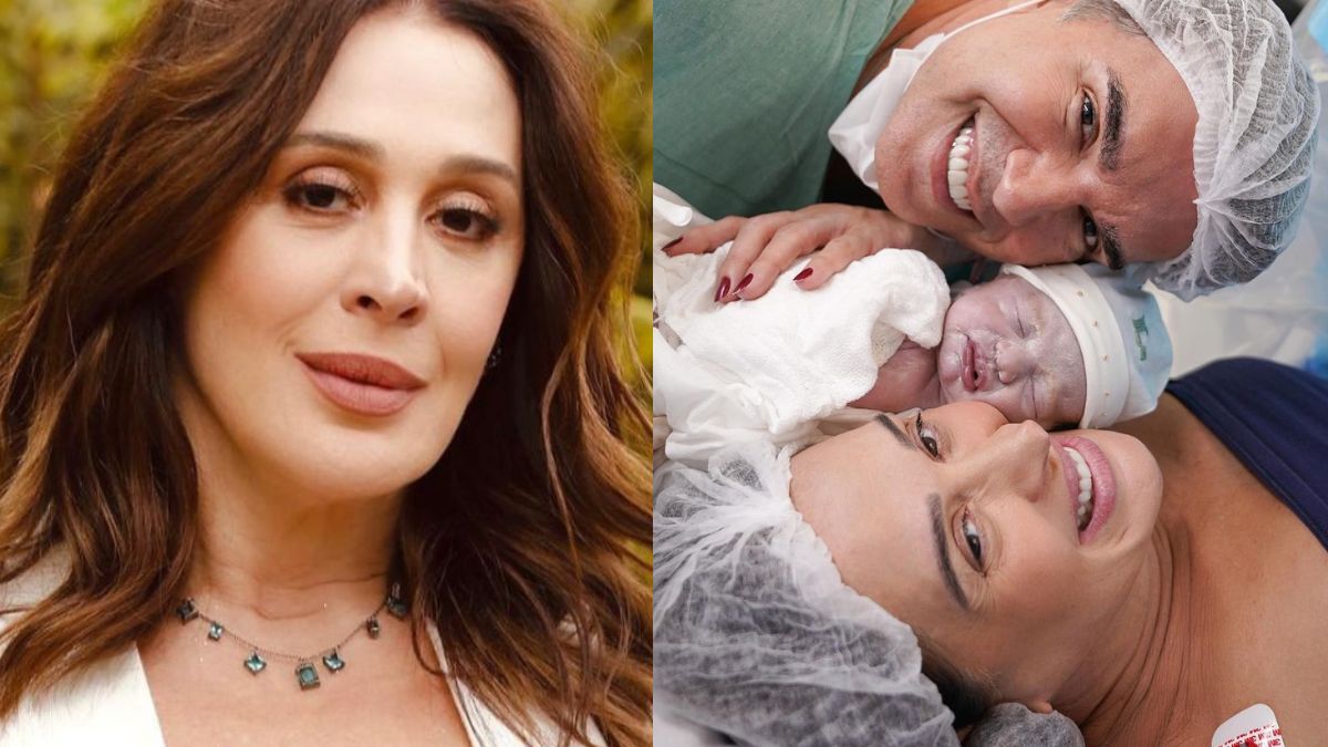 Mãe pela terceira vez aos 56 anos, Cláudia Raia enternece fãs com novas fotos do bebé Luca