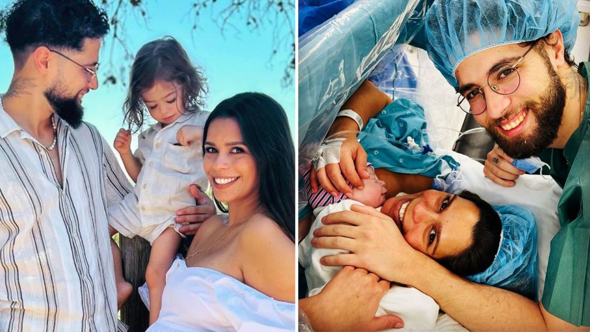 Diana Baía Pinto foi mãe pela segunda vez e mostra &#8216;encontro&#8217; entre as filhos: &#8220;Bem-vinda&#8221;