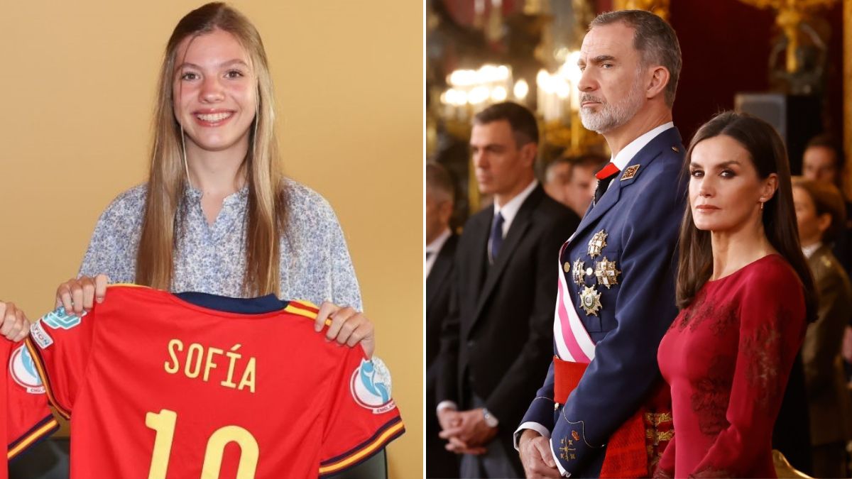 Filha mais nova dos reis de Espanha luta pelo sonho de ser futebolista