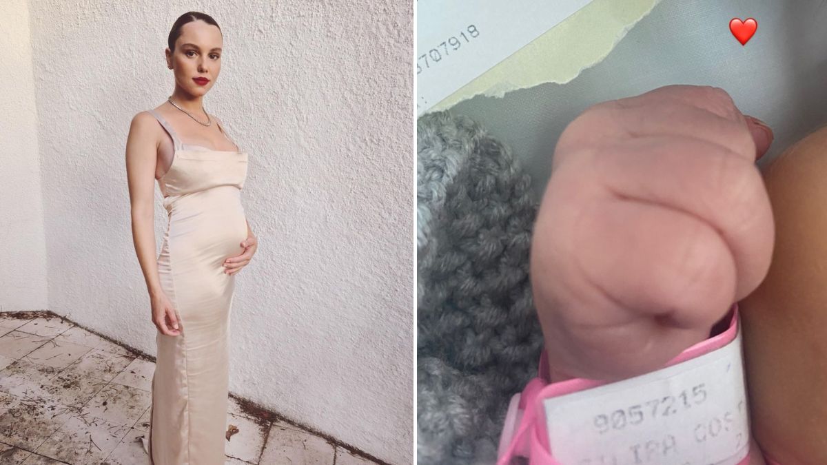 Filipa Areosa confirma nascimento do filho com foto do bebé nas redes sociais