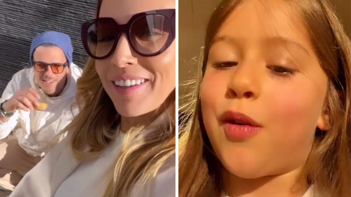 “Ninjinha” apanha telemóvel de Laura Figueiredo e “imita” a mãe: “Amor da vida…”