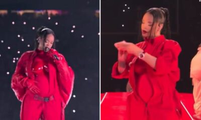 Rihanna surpreende tudo e todos com anúncio de gravidez no palco do Super Bowl