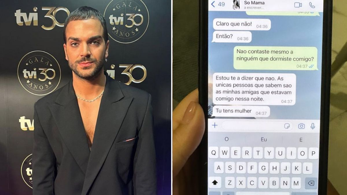 Rúben da Cruz “apanhado” a trair mãe do filho. Companheira revelou mensagens privadas nas redes