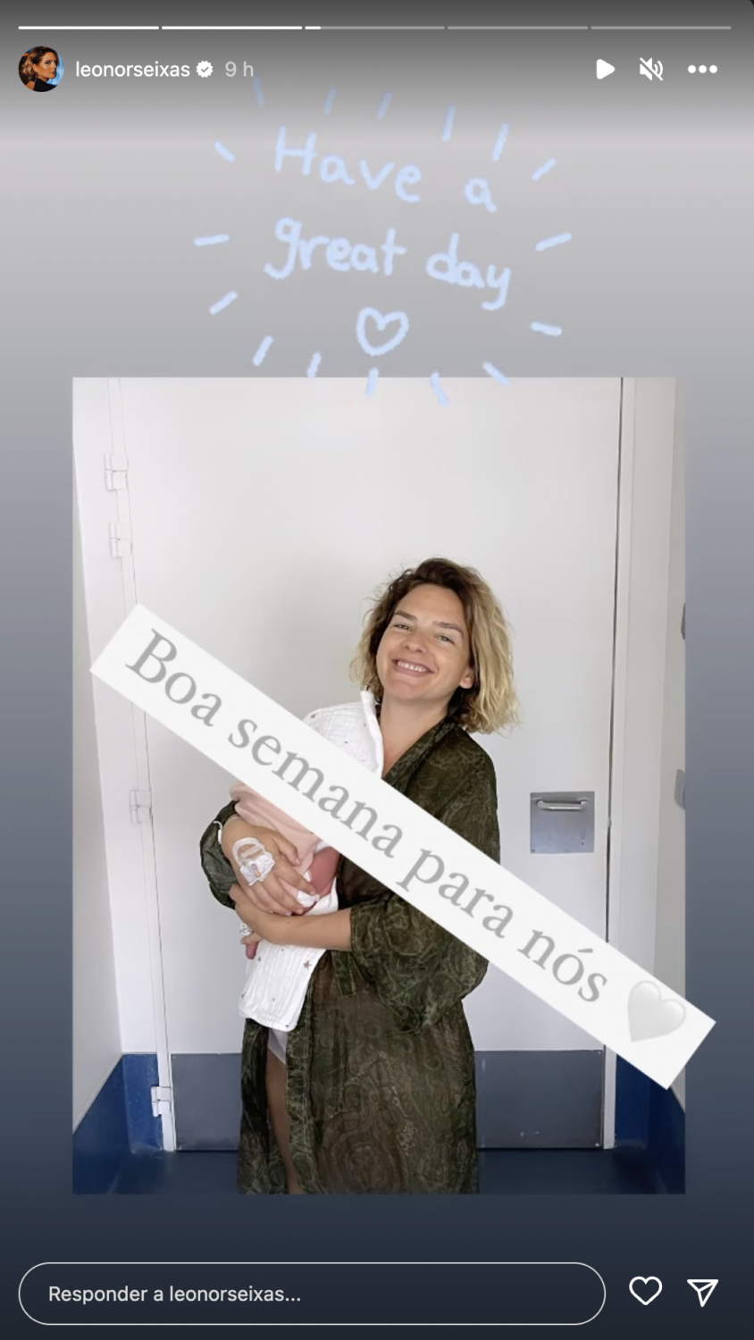 Mãe pela primeira vez, Leonor Seixas mostra &#8216;miminho&#8217; de Cristina Ferreira: &#8220;Uma vida muito feliz&#8221;