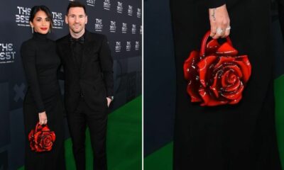 Mulher de Lionel Messi posa com excêntrica mala que custa&#8230; quase 5.000 euros