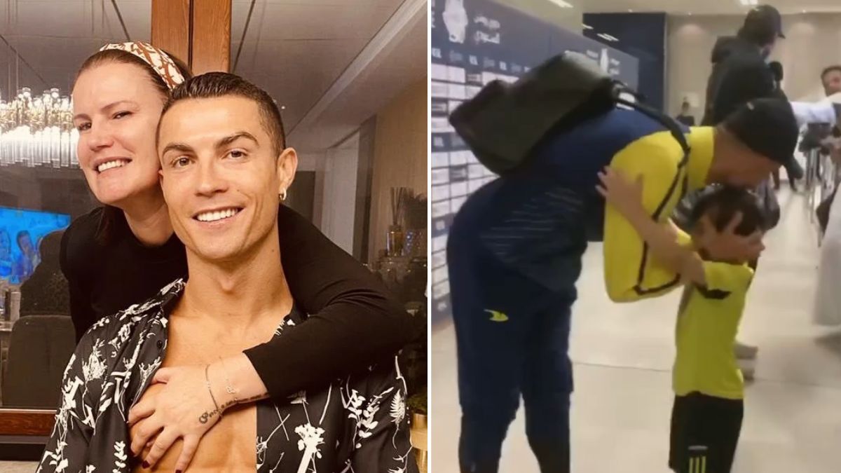 Má relação? Elma Aveiro destaca gesto de carinho de Cristiano Ronaldo com criança