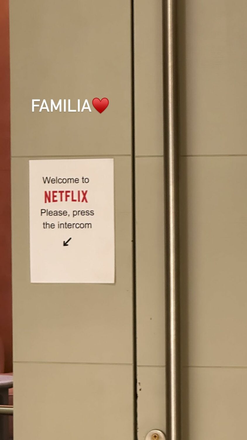 No dia da grande estreia, Georgina Rodríguez mostra-se nos estúdios da Netflix: &#8220;Família&#8221;
