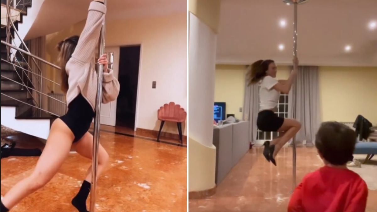Liliana Aguiar aprende dança do varão em casa: &#8220;Super sexy e a arrasar com o preconceito&#8221;