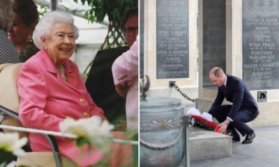 Príncipe William segue o exemplo da avó, rainha Isabel II, durante a viagem à Polónia