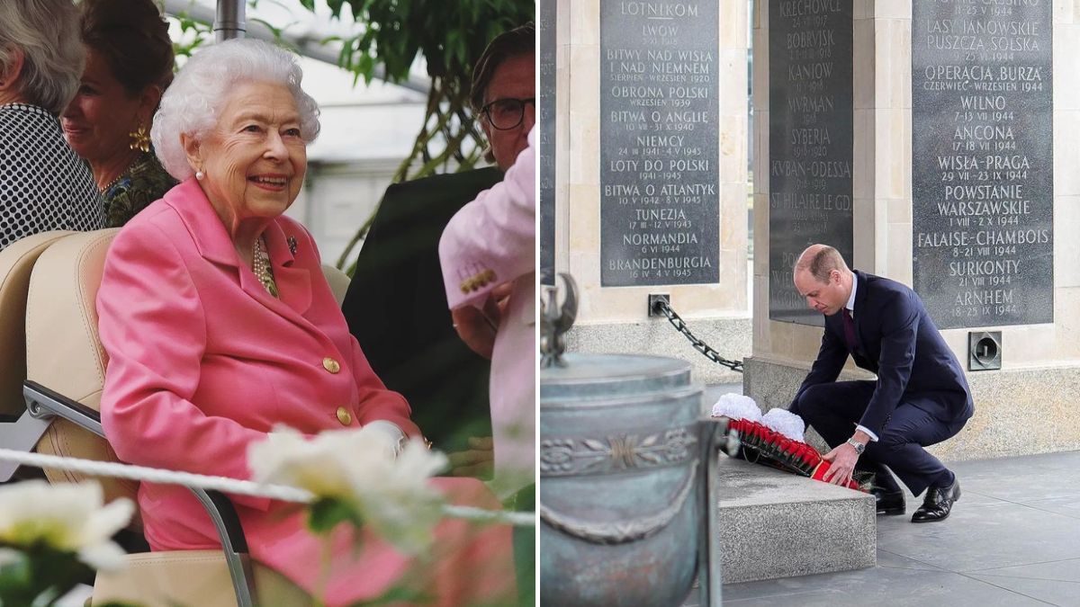 Príncipe William segue o exemplo da avó, rainha Isabel II, durante a viagem à Polónia