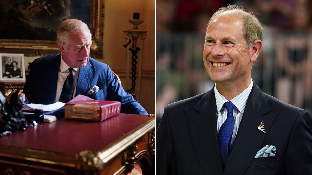 Rei Carlos III oferece um dos títulos mais especiais da realeza ao irmão Eduardo
