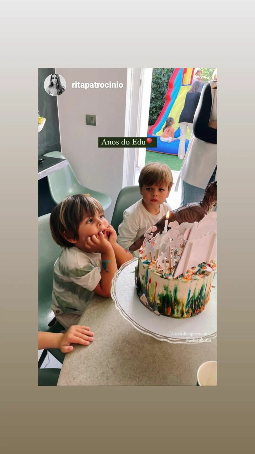3 anos! Carolina Patrocínio mostra festa de aniversário do filho e revela ajuda especial: &#8220;Catering by sogra&#8230;&#8221;