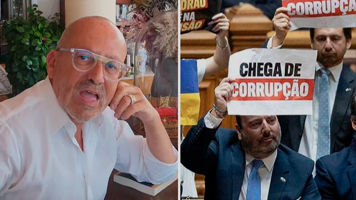 Manuel Luís Goucha critica protesto do Chega contra Lula da Silva: &#8220;Uma atitude tão só arruaceira&#8230;&#8221;