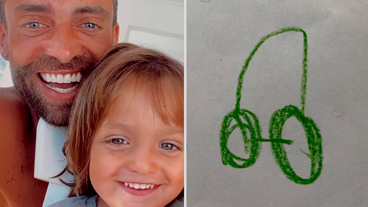 Hilariante! Diogo Amaral revela desenho (inusitado) do filho: “É um carro, não se vê logo?”