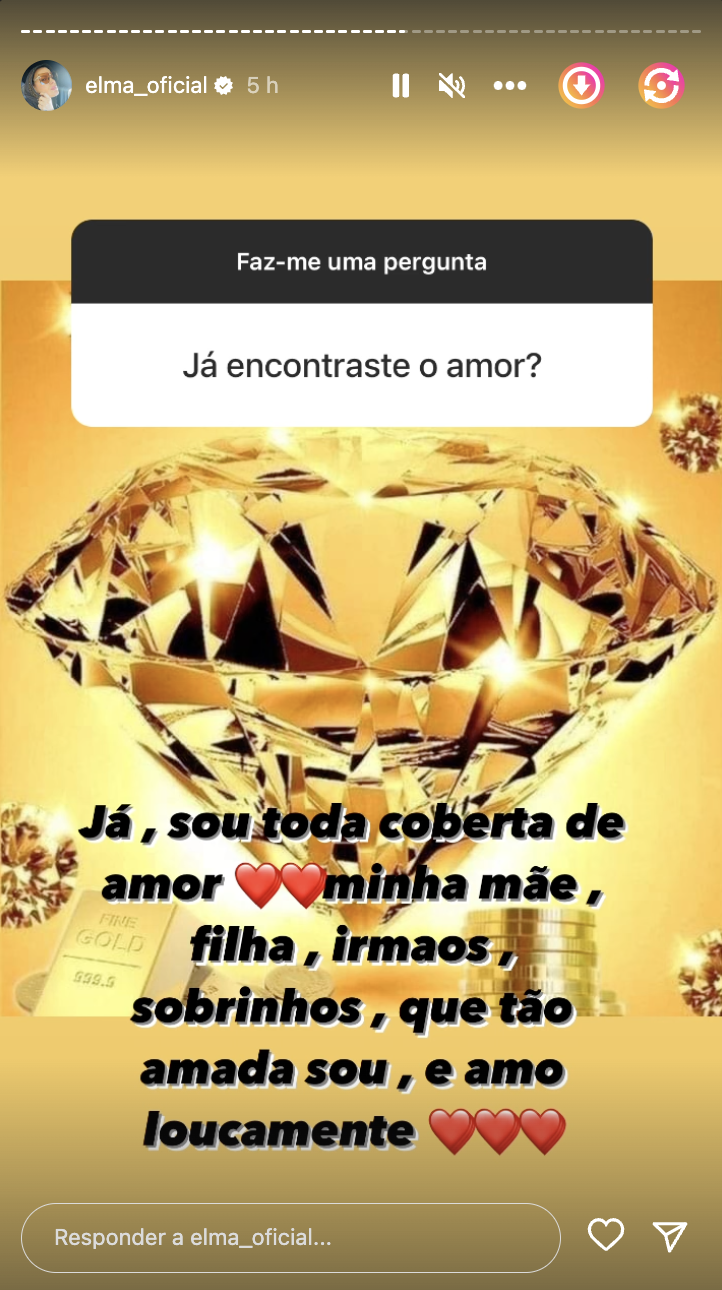 “Quero casar-me contigo. Amo-te”. Eis a resposta de Elma Aveiro à mensagem &#8216;atrevida&#8217; de internauta