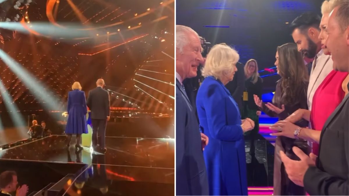 A poucos dias da Coroação, reis Carlos III e Camilla inauguram palco da Eurovisão