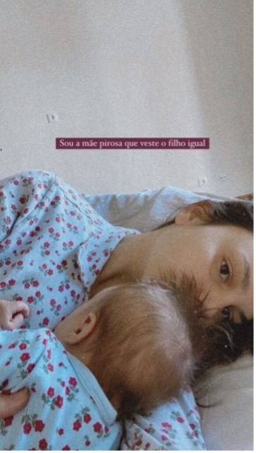 Filipa Areosa surge com look a combinar com o filho bebé e ‘encanta’: “Sou a mãe pirosa…”