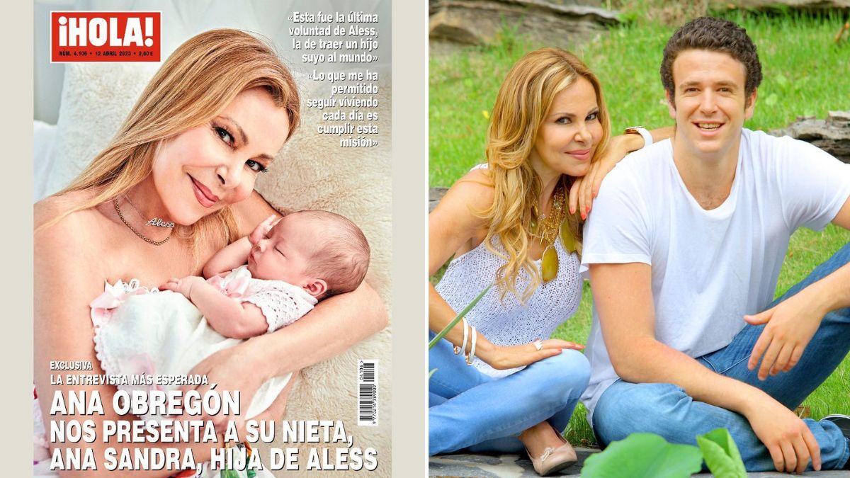 Ana Obregón confirma que bebé é sua neta, concebida com esperma do falecido filho