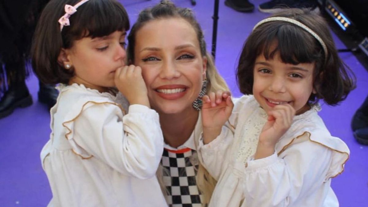 Amor! Luciana Abreu revela expressão das gémeas ao verem as &#8220;manas mais velhas a ouvir um ralhete&#8221;