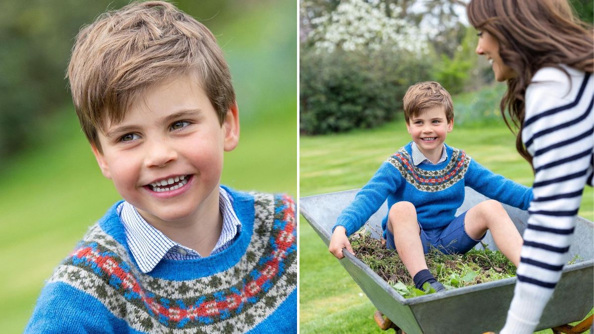 Revelados dois novos retratos do príncipe Louis, a &#8216;estrela&#8217; da família real britânica