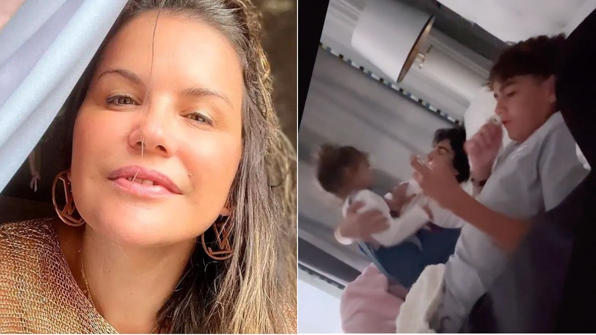 Katia Aveiro mostra-se em momentos de (grande) cumplicidade com os filhos e declara-se: &#8220;Neste vídeo está toda a minha vida&#8230;&#8221;