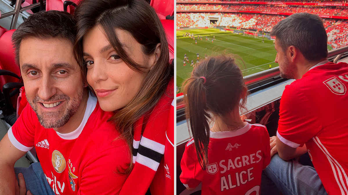 Que amor! Daniel Oliveira leva a filha ao estádio pela primeira vez: “Ver o entusiasmo dela…”