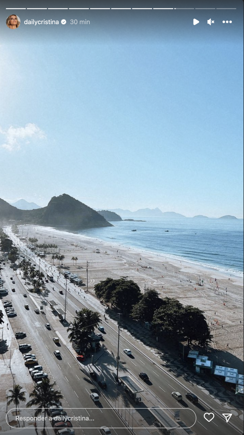 Já chegou! Cristina Ferreira revela primeiras imagens no Rio de Janeiro: &#8220;Hoje é o dia&#8221;