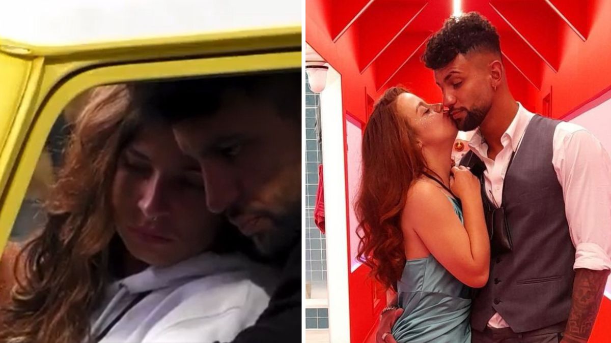 Moisés Figueira beija Inácia Nunes e internautas reagem: &#8220;A cara da Sara&#8230; temos um quadrado?&#8221;